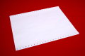 Tabelační papír s boční perforací 1+0