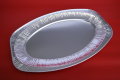 Podnos aluminiový, oválný 43×28cm